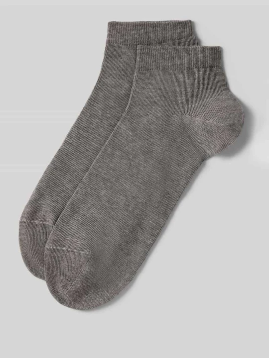 Zdjęcie produktu Skarpety do sneakersów z prążkowanym wykończeniem w zestawie 2 szt. Falke Srebrny melanż