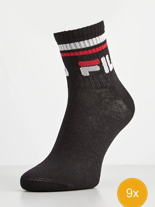Zdjęcie produktu Skarpetki do sneakersów Fila czarny