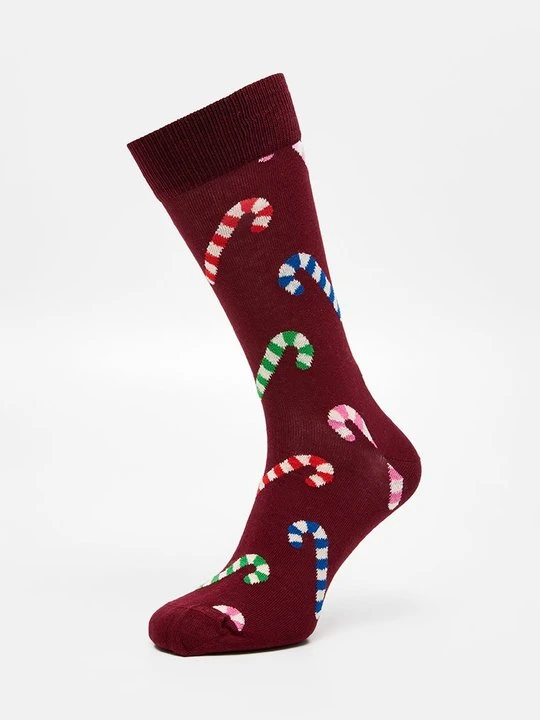 Zdjęcie produktu Skarpety Happy Socks ciemnoczerwony