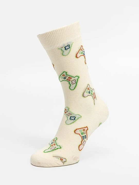 Zdjęcie produktu Skarpety Happy Socks mleczny