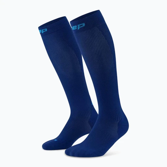 Zdjęcie produktu Skarpety kompresyjne damskie CEP Run Tall 5.0 dark blue Granatowy
