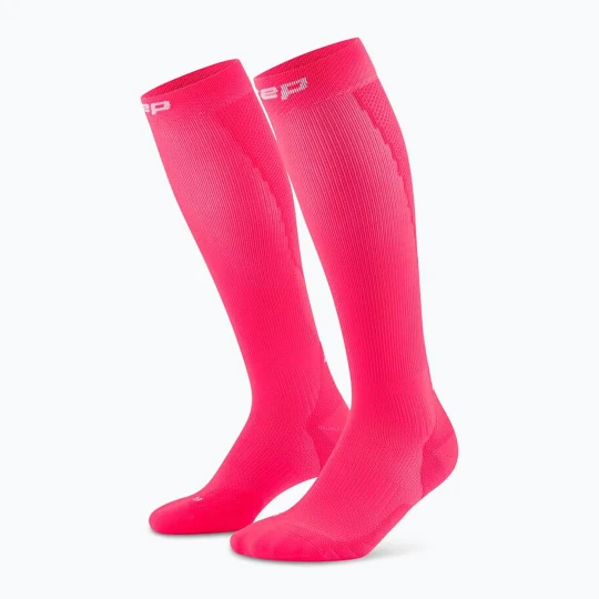 Zdjęcie produktu Skarpety kompresyjne damskie CEP Run Tall 5.0 pink