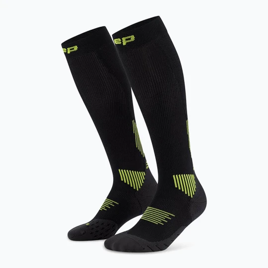 Zdjęcie produktu Skarpety kompresyjne męskie CEP Run Tall 5.0 black / lime