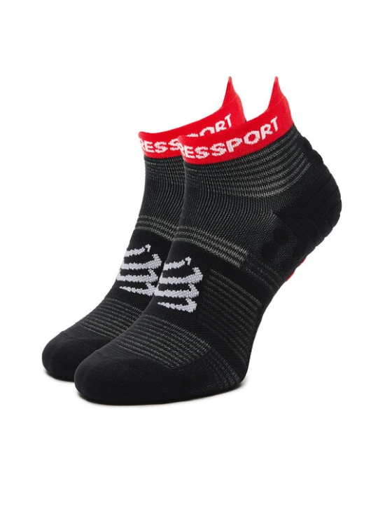 Zdjęcie produktu Skarpety krótkie Compressport Pro Racing Socks V4.0 Run Low XU00047B Czarny