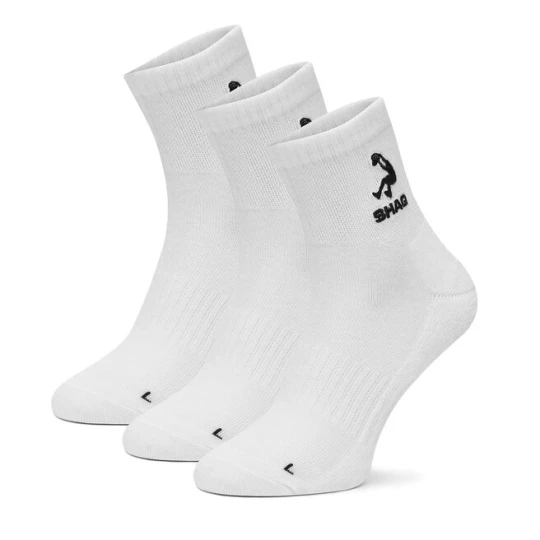 Zdjęcie produktu Skarpety krótkie Shaq AS_SHQ_H_001Z_SS25 (3-PACK) Biały