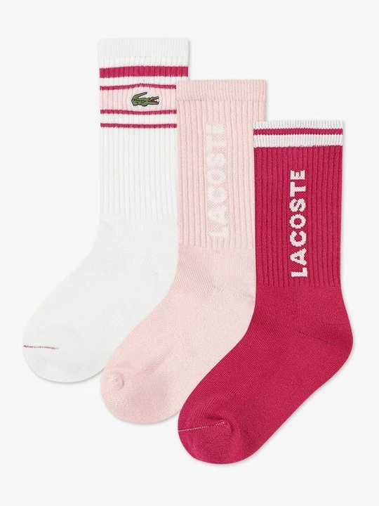 Zdjęcie produktu Skarpety Lacoste jasnoróżowy