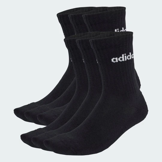 Zdjęcie produktu Skarpety Linear Crew Socks Cushioned 6 Pair Pack Adidas