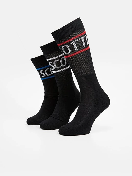 Zdjęcie produktu Skarpety Lyle & Scott antracytowy melanż