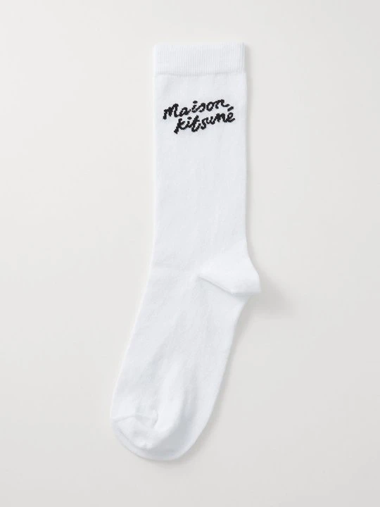 Zdjęcie produktu Skarpety Maison Kitsuné biały