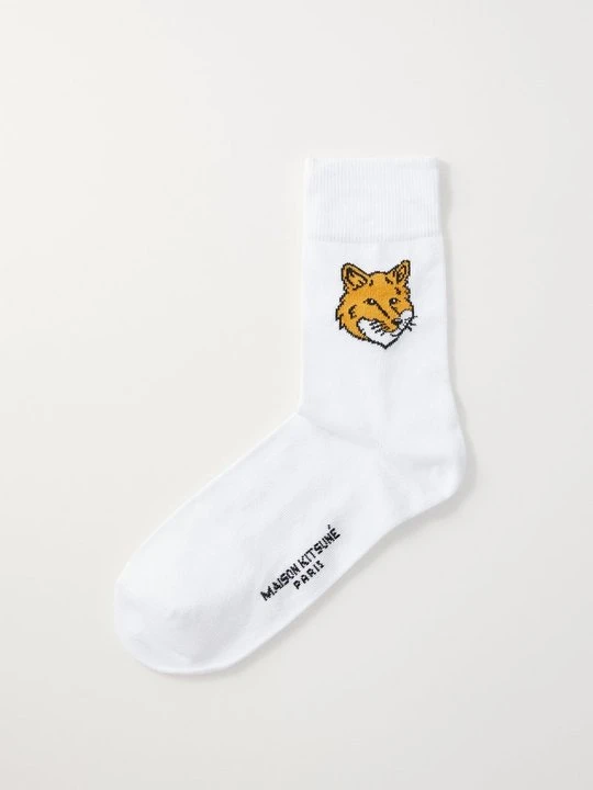 Zdjęcie produktu Skarpety Maison Kitsuné biały