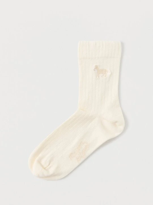 Zdjęcie produktu Skarpety Maison Kitsuné biały