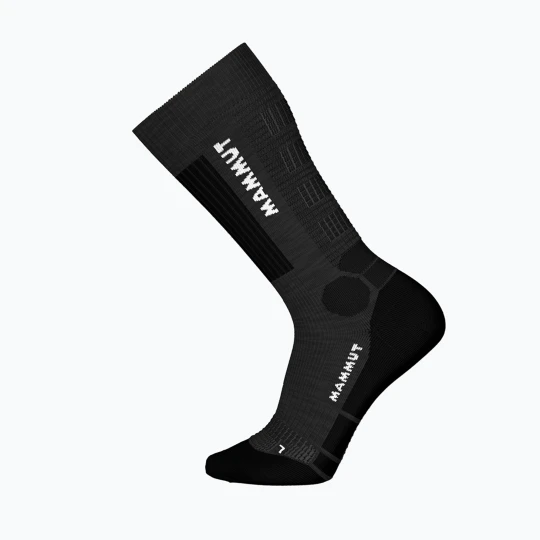 Zdjęcie produktu Skarpety Mammut Mountaineering Merino High Socks black / strata