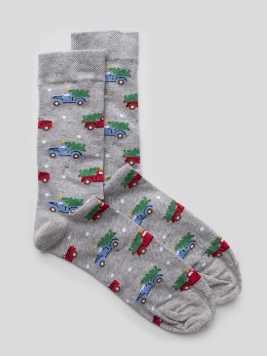 Zdjęcie produktu Skarpety męskie 01028B06WAA Giacomo Conti szary