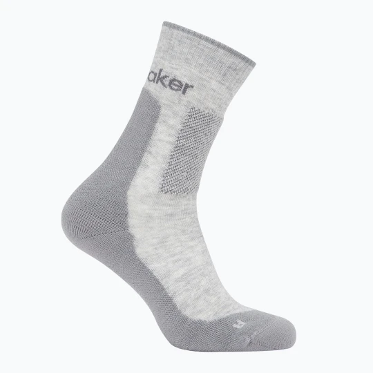 Zdjęcie produktu Skarpety męskie icebreaker Merino Hike+ Medium Crew blizzard heather / alloy Szary
