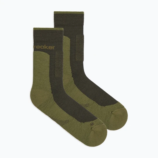 Zdjęcie produktu Skarpety męskie Icebreaker Merino Hike+ Medium Crew dark loden/sphagnum Zielony