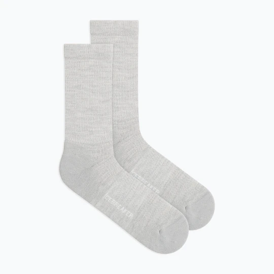 Zdjęcie produktu Skarpety męskie Icebreaker Merino Lifestyle Light Crew blizzard heather Szary