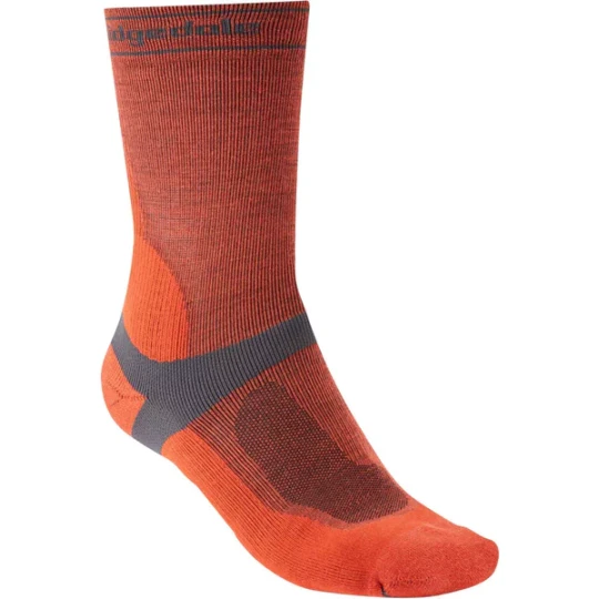 Zdjęcie produktu Skarpety Mid-Season Weight T2 Merino Sport Bridgedale Pomarańczowy