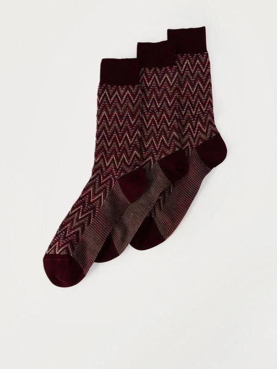 Zdjęcie produktu Skarpety Missoni ciemnoczerwony