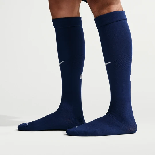 Zdjęcie produktu Skarpety piłkarskie do kolan Nike Dri-FIT ADV Inter Mediolan VaporFast (wersja wyjazdowa) - Niebieski