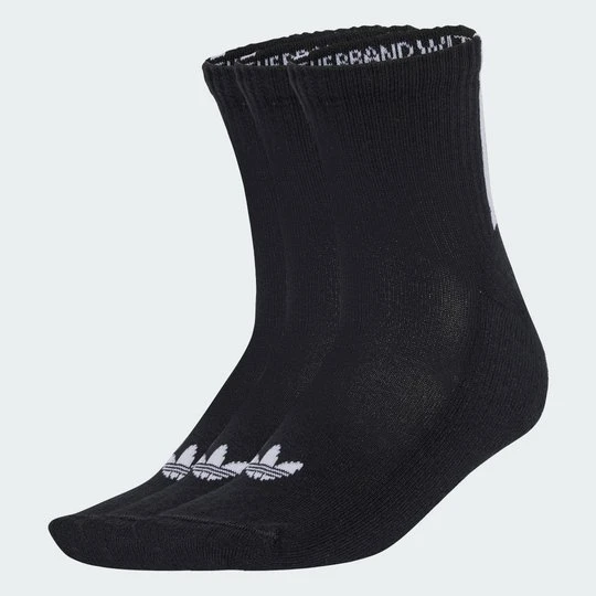 Zdjęcie produktu Skarpety Quarter 3 Back Stripes 3 Pairs Adidas czarny