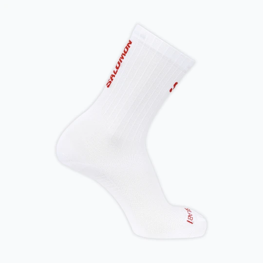 Zdjęcie produktu Skarpety Salomon S/Lab Phantasm Crew 3 white/fiery red