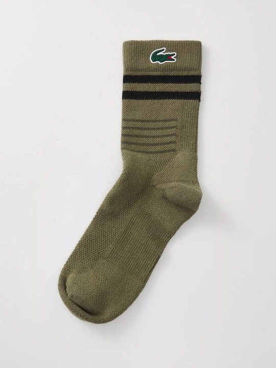 Zdjęcie produktu Skarpety sportowe Lacoste oliwkowy