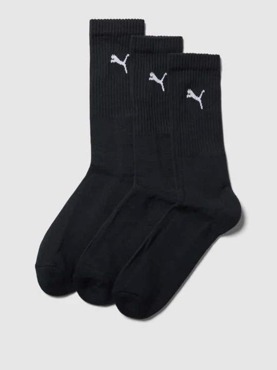 Zdjęcie produktu Skarpety sportowe w zestawie 3 pary Puma Czarny