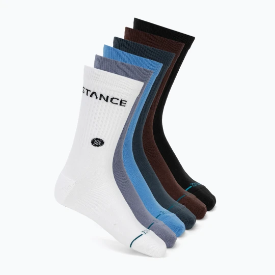 Zdjęcie produktu Skarpety Stance Origin Crew 6 par A556C24ORI indigo