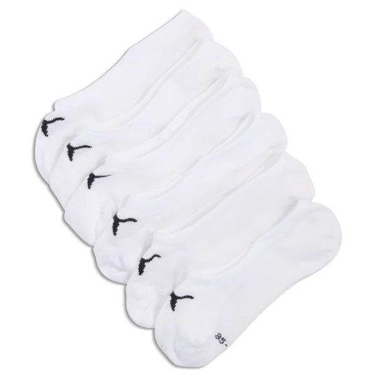 Zdjęcie produktu Skarpety stopki PUMA Unisex — trójpak, Odzież, Biały