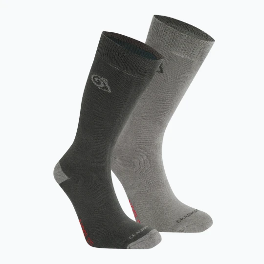 Zdjęcie produktu Skarpety Craghoppers NosiLife TwinPck 2 pary black pepper / mid grey