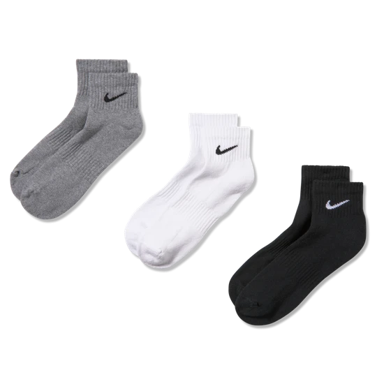 Zdjęcie produktu Skarpety treningowe do kostki Nike Everyday Cushioned (3 pary) - Wielokolorowe