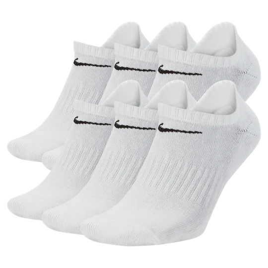 Zdjęcie produktu Skarpety treningowe no-show Nike Everyday Cushioned (6 par) - Biel