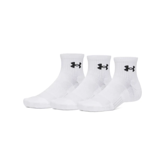Zdjęcie produktu Skarpety treningowe uniseks Under Armour UA Performance 3p Qtr - białe