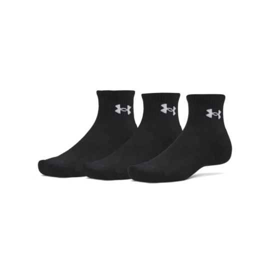 Zdjęcie produktu Skarpety treningowe uniseks Under Armour UA Performance 3p Qtr - czarne