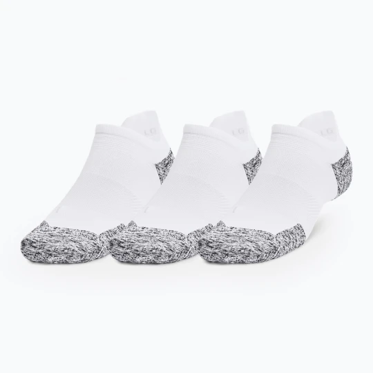 Zdjęcie produktu Skarpety Under Armour Dry Run Cushion No Show 3 pary white/halo gray/reflective