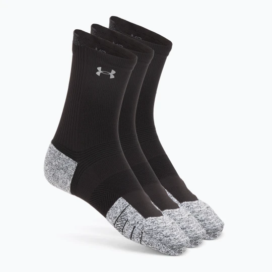 Zdjęcie produktu Skarpety Under Armour Velociti Run Cushion 3 pary black / black / reflective