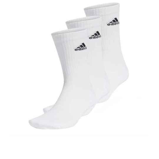 Zdjęcie produktu Skarpety unisex adidas Sportswear Cushioned Crew Socks 3 Pairs HT3446 - białe