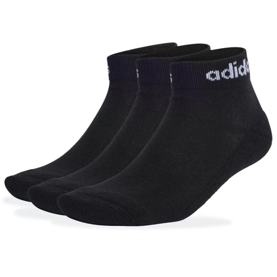Zdjęcie produktu Skarpety unisex adidas Sportswear Linear Ankle Socks Cushioned Socks 3 Pairs IC1303 - czarne