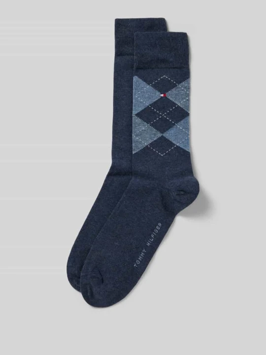 Zdjęcie produktu Skarpety w zestawie 2 szt. Tommy Hilfiger Jeansowy niebieski