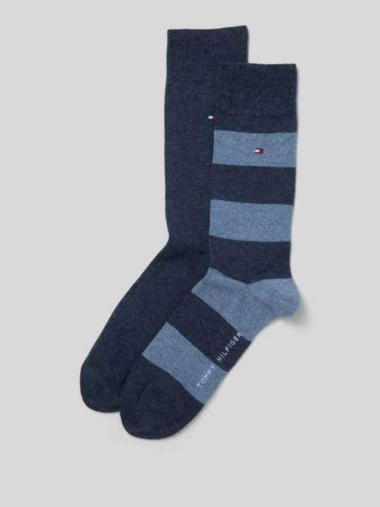 Zdjęcie produktu Skarpety w zestawie 2 szt. Tommy Hilfiger Jeansowy niebieski