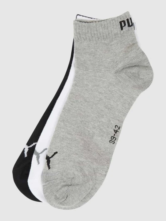 Zdjęcie produktu Damskie skarpety do sneakersów w zestawie 3 szt. Puma Biały