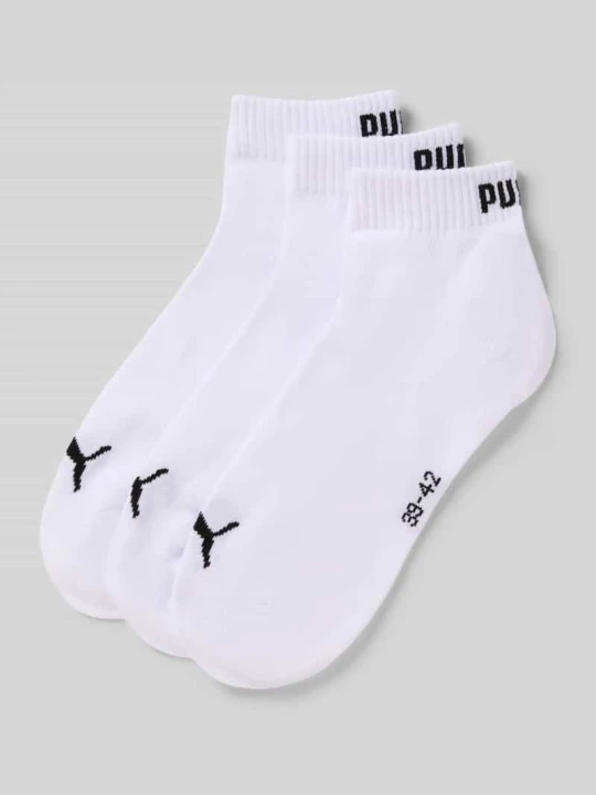 Zdjęcie produktu Damskie skarpety do sneakersów w zestawie 3 szt. Puma Biały