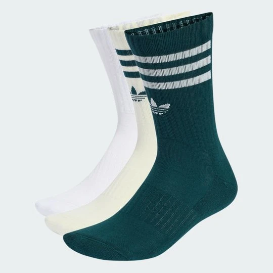 Zdjęcie produktu Skarpety wyjazdowe Real Madryt – 3 pary Adidas biały