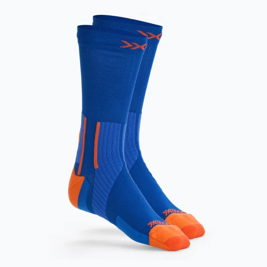 Zdjęcie produktu Skarpety X-Socks Run Perform Warm Crew twyce blue / orange