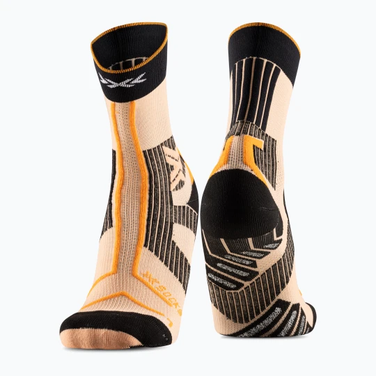 Zdjęcie produktu Skarpety X-Socks Trailrun Terraskin Expert Crew fresh peach / x black / blazing orange