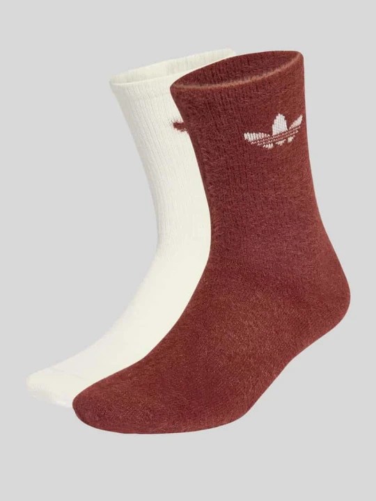 Zdjęcie produktu Skarpety z detal z logo w zestaw 2 szt. adidas Originals Różowy