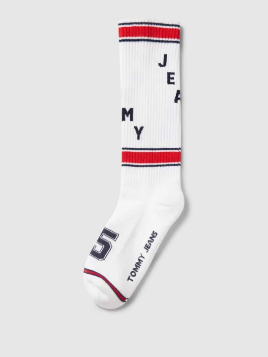 Zdjęcie produktu Skarpety z detalami z logo model ‘VARSITY’ Tommy Jeans Biały