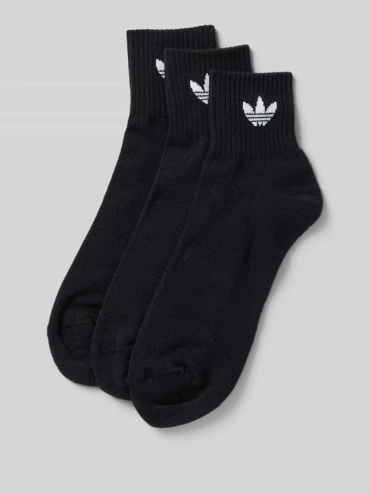 Zdjęcie produktu Skarpety z detalem z logo w zestawie 3 szt. adidas Originals Czarny