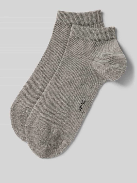 Zdjęcie produktu Skarpety z dodatkiem streczu model ‘Happy’ Falke Średnioszary melanż