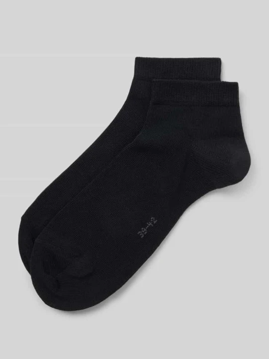 Zdjęcie produktu Skarpety z dodatkiem streczu model ‘Happy’ Falke Czarny